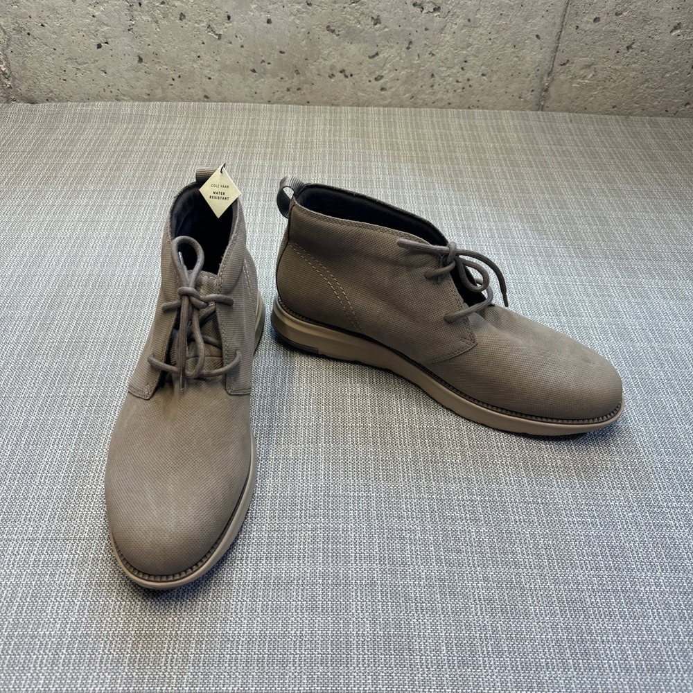 Cole Haan Grand 360 Water Resistant Chukka Boots Mens 13M Taupe